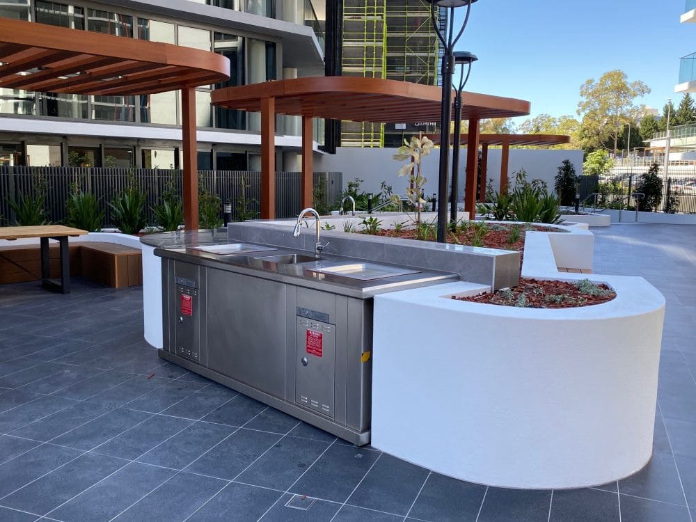 Macquarie Park Bespoke Outdoor Dining – NSW – Custom BBQ
